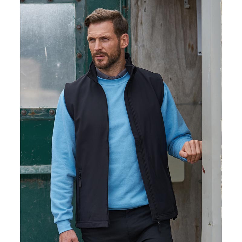 Pro 2-layer softshell gilet - Charcoal S